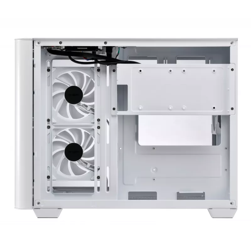 FSP S380-WA kotelo Mini Tower mITX, mATX valkoinen ARGB