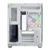 FSP S380-WA kotelo Mini Tower mITX, mATX valkoinen ARGB