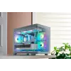FSP S380-WA kotelo Mini Tower mITX, mATX valkoinen ARGB
