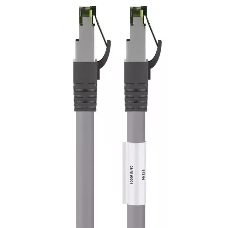 Verkkokaapeli Goobay CAT 8.1 patchkaapeli RJ-45 Cat8.1 2 m harmaa