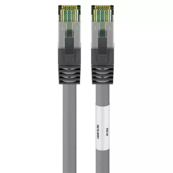 Verkkokaapeli Goobay CAT 8.1 patchkaapeli RJ-45 Cat8.1 2 m harmaa