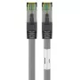 Verkkokaapeli Goobay CAT 8.1 patchkaapeli RJ-45 Cat8.1 2 m harmaa