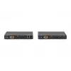 DIGITUS HDBaseT KVM -jatkokesarja 150 m 4K/60Hz USB 2.0 PoC IR musta