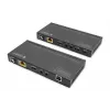 DIGITUS HDBaseT KVM -jatkokesarja 150 m 4K/60Hz USB 2.0 PoC IR musta