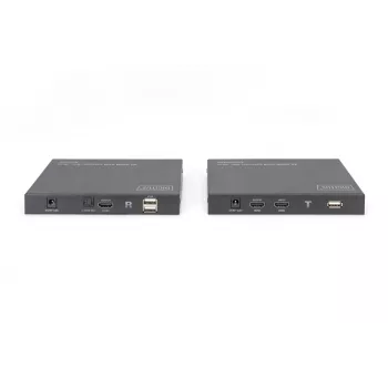 DIGITUS HDMI 2.0 HDMI KVM -jatkokesarja – 70 m, USB 1.1, kosketuspaneelituki