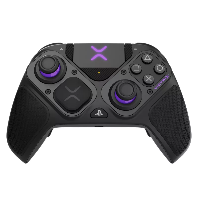 Peliohjain VICTRIX Pro BFG musta — johdollinen ja langaton USB Type-C, PC/PS4/PS5, 2000 mAh akku