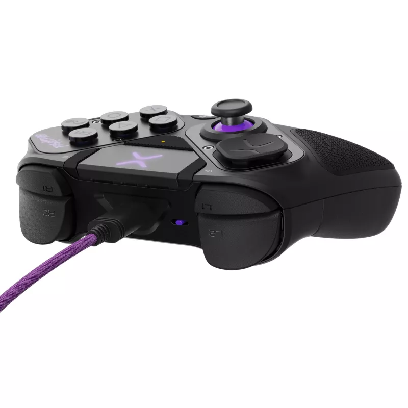 Peliohjain VICTRIX Pro BFG musta — johdollinen ja langaton USB Type-C, PC/PS4/PS5, 2000 mAh akku