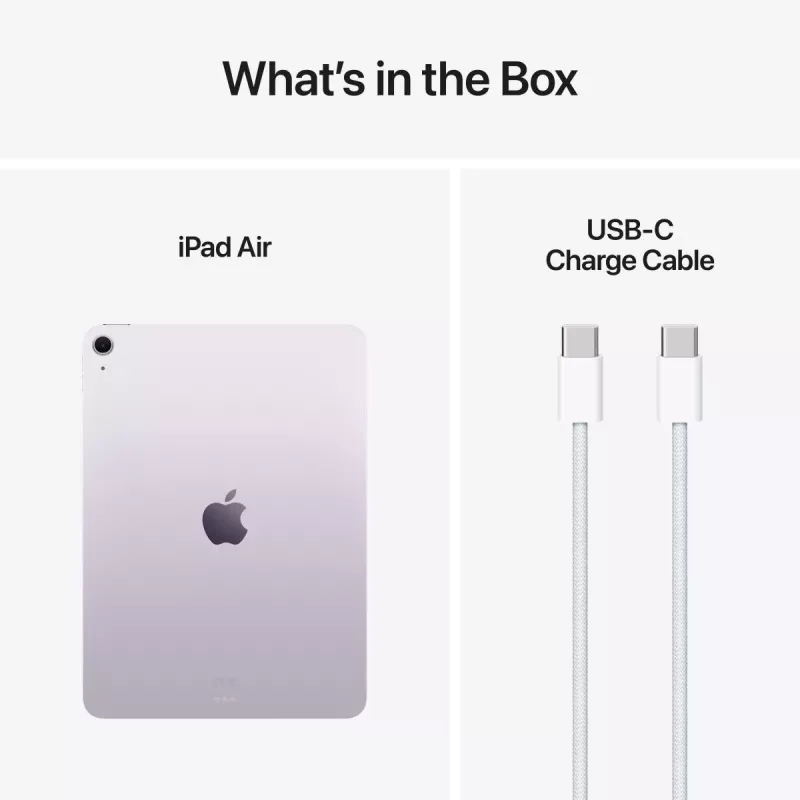 APPLE iPad Air (2025) - M3 - 11in - 7. sukupolvi - Wi-Fi - 256GB - violetti