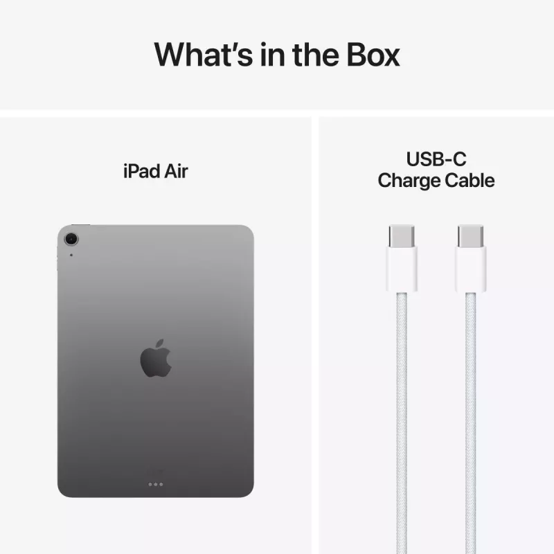 APPLE iPad Air (2025) - M3 - 11in - 7. sukupolvi - Wi-Fi - 512GB - Space Gray