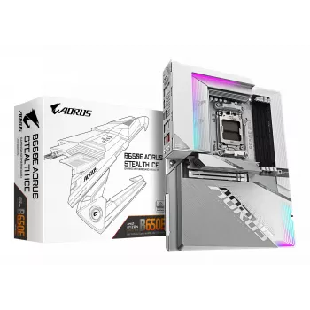 Emolevy GIGABYTE B650E AORUS STEALTH ICE, AMD B650E, kanta AM5, ATX