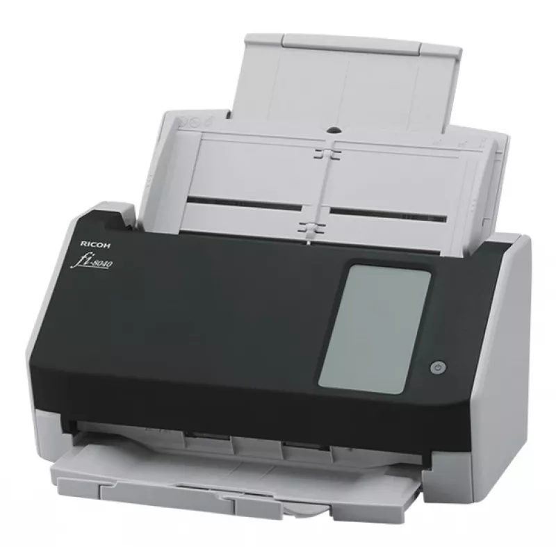 Ricoh fi-8040 ADF + manuaalinen syöttöskanneri 600 x 600 DPI A4 musta, harmaa