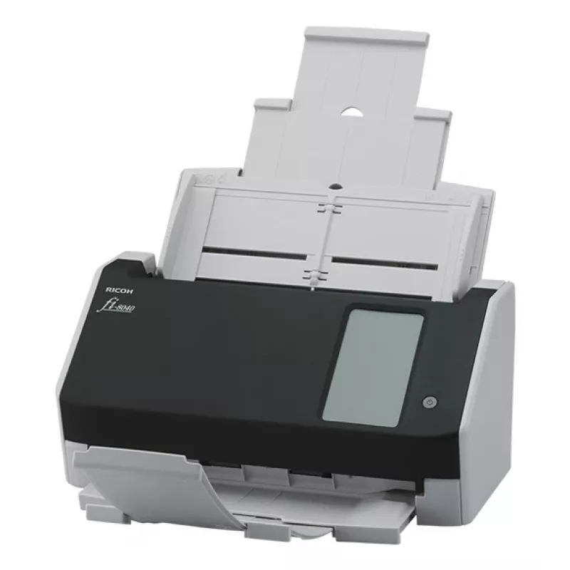 Ricoh fi-8040 ADF + manuaalinen syöttöskanneri 600 x 600 DPI A4 musta, harmaa