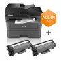 Brother MFC-L2827DWXL monitoimilasertulostin A4 1200 x 1200 DPI 32 ppm WLAN