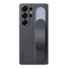 Samsung EF-GS938CBEGWW Standing Grip -suojakuori Galaxy S25 Ultra -puhelimelle, silikoni, musta