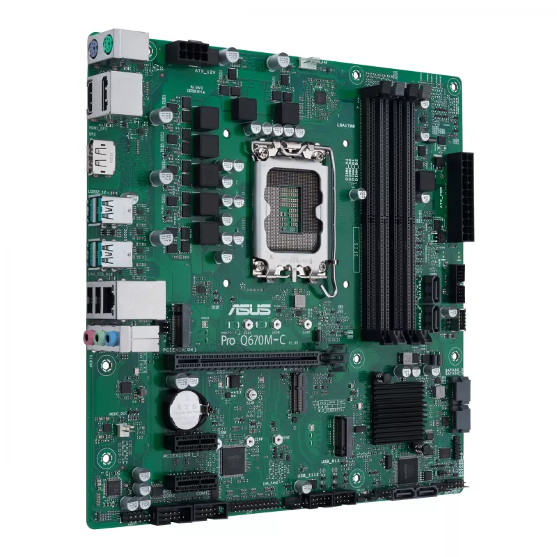 Emolevy ASUS PRO Q670M-C-CSM Intel Q670 LGA 1700 micro ATX
