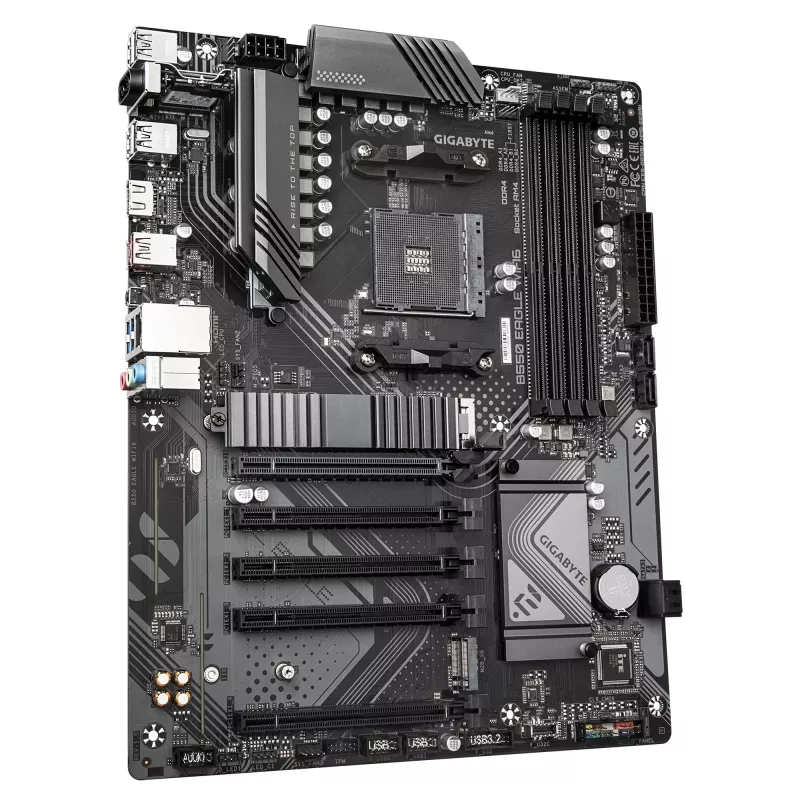 Emolevy GIGABYTE B550 EAGLE WIFI6 ATX, AMD B550, kanta AM4, DDR4, 4x DIMM, 2x M.2, Wi‑Fi 6, Bluetooth 5.3