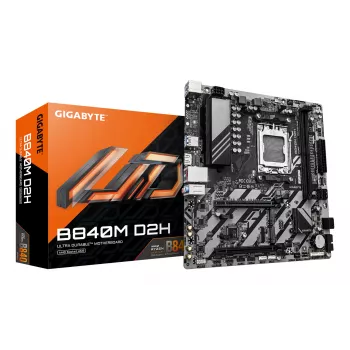 Emolevy GIGABYTE B840M D2H, AMD Ryzen 9000, kanta AM5, Micro ATX