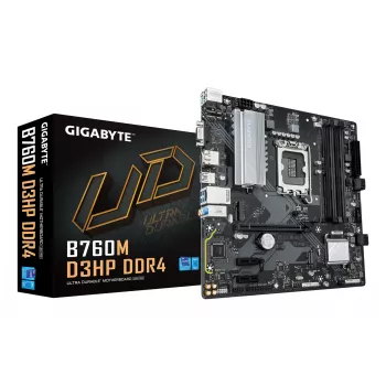 Emolevy GIGABYTE B760M D3HP DDR4, Intel LGA 1700, Micro ATX