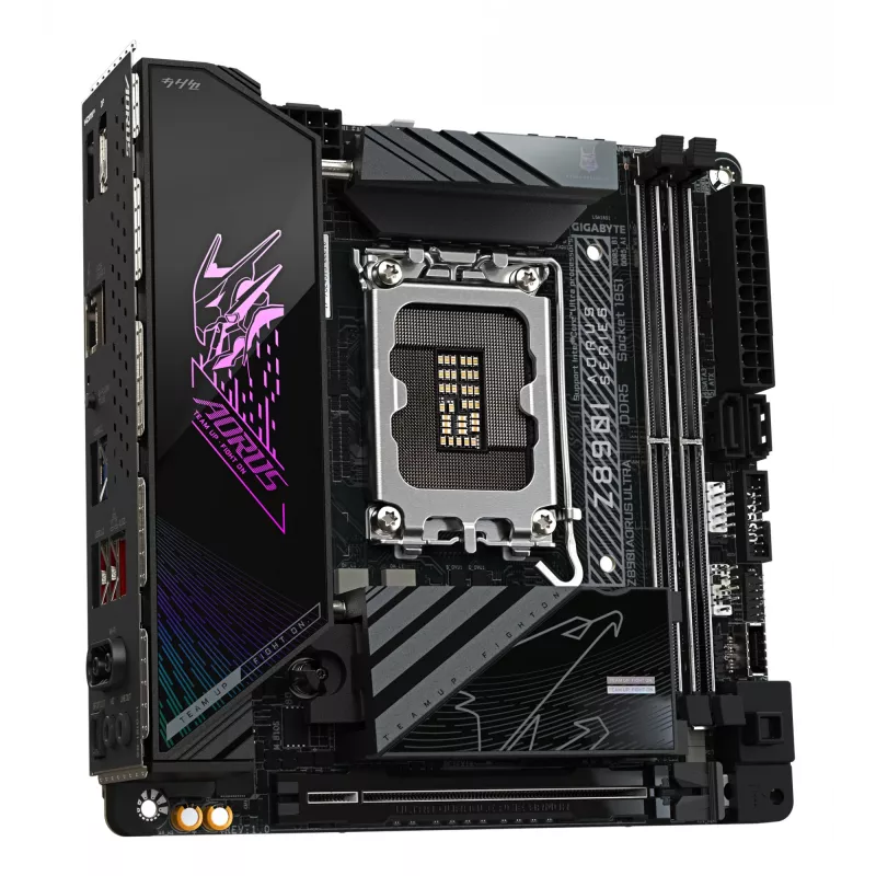 Emolevy GIGABYTE Z890I AORUS ULTRA, Intel-piirisarja, LGA 1851, Mini ITX