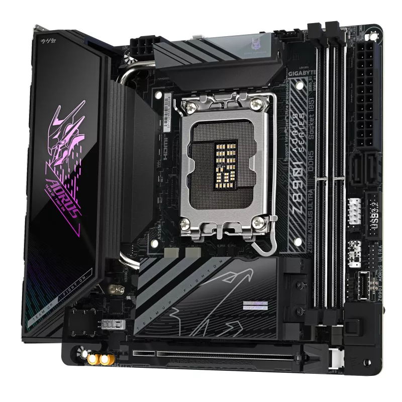 Emolevy GIGABYTE Z890I AORUS ULTRA, Intel-piirisarja, LGA 1851, Mini ITX