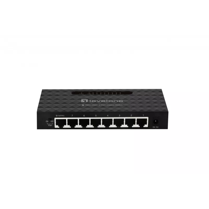 LevelOne GEU-0821 verkkokytkin hallittava Gigabit Ethernet (10/100/1000)