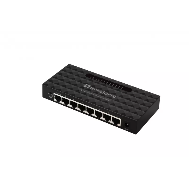LevelOne GEU-0821 verkkokytkin hallittava Gigabit Ethernet (10/100/1000)