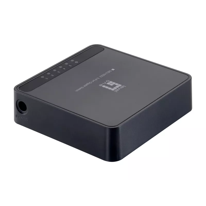 LevelOne 5-porttinen Gigabit-kytkin, Gigabit Ethernet (10/100/1000), täysduplex