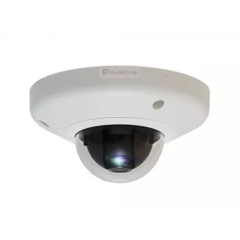 LevelOne HUBBLE kiinteä kupoli IP-verkkokamera, 3 megapikseliä, 802.3af PoE, ilkivaltasuojattu