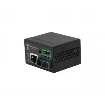 LevelOne RJ45–SC Fast Ethernet -teollisuusmediakonvertteri, monimuotokuitu, 2 km, -40 °C – 75 °C