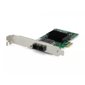 LevelOne Gigabit Fiber PCIe -verkkokortti, 1 x SC monimuotokuitu, low profile -taustalevy mukana