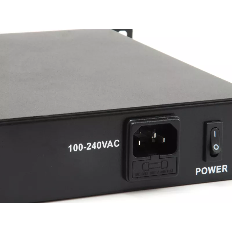 LevelOne 24-Port Gigabit PoE -kytkin, 802.3at/af PoE, 630W