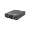 LevelOne RJ45–SC hallittava Gigabit -mediakonvertteri, yksimuotokuitu, 20 km