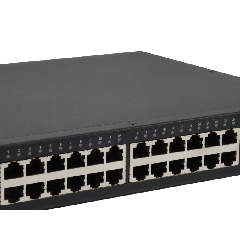 LevelOne KILBY 26-porttinen L2-hallittava Gigabit-kytkin, 2 x 10GbE SFP+