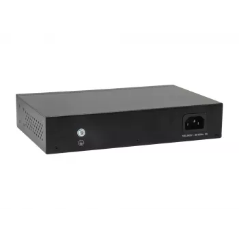 LevelOne 10-porttinen Web Smart Gigabit PoE -kytkin, 8 PoE-lähtöä, 2 x Gigabit SFP, 70W