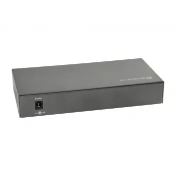 LevelOne 8-porttinen Gigabit PoE -kytkin, 802.3at/af PoE, 120W