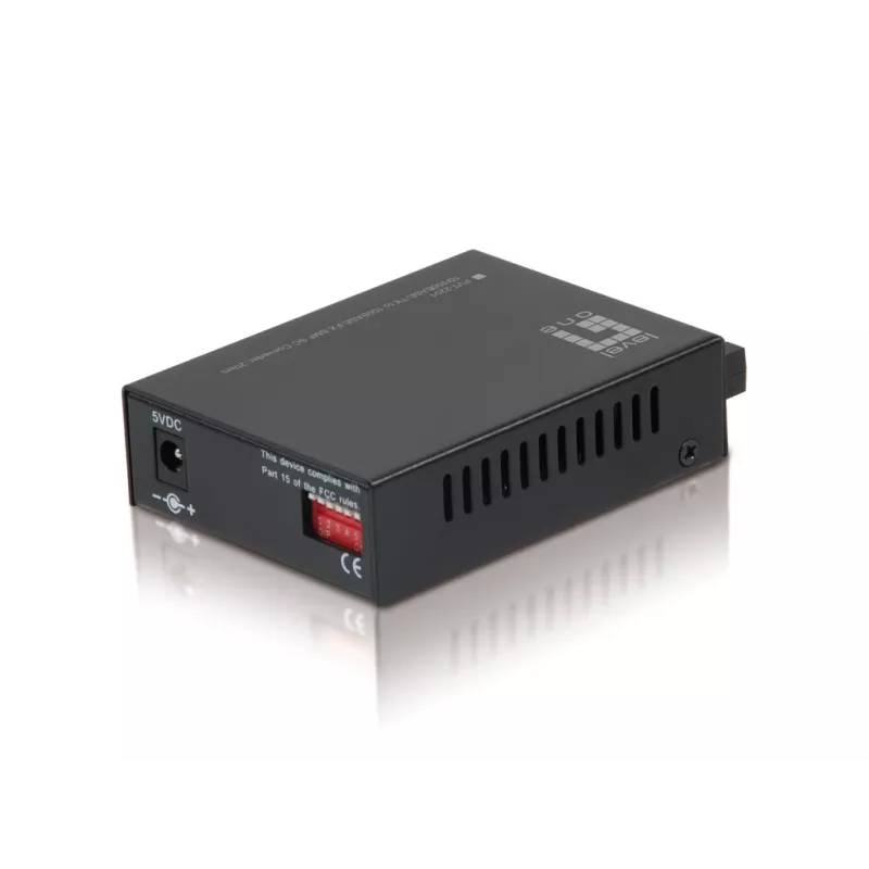 LEVEL ONE FVT-2201, RJ45-SC Fast Ethernet -mediakonvertteri