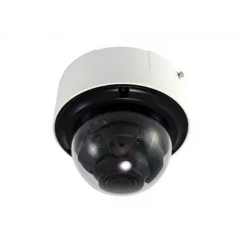 LevelOne GEMINI kiinteä dome-IP-verkkokamera, 2 megapikseliä, H.265, 60 fps HFR, 4,3-kertainen optinen zoom, IR-LEDit, sisä-/ulkokäyttöön