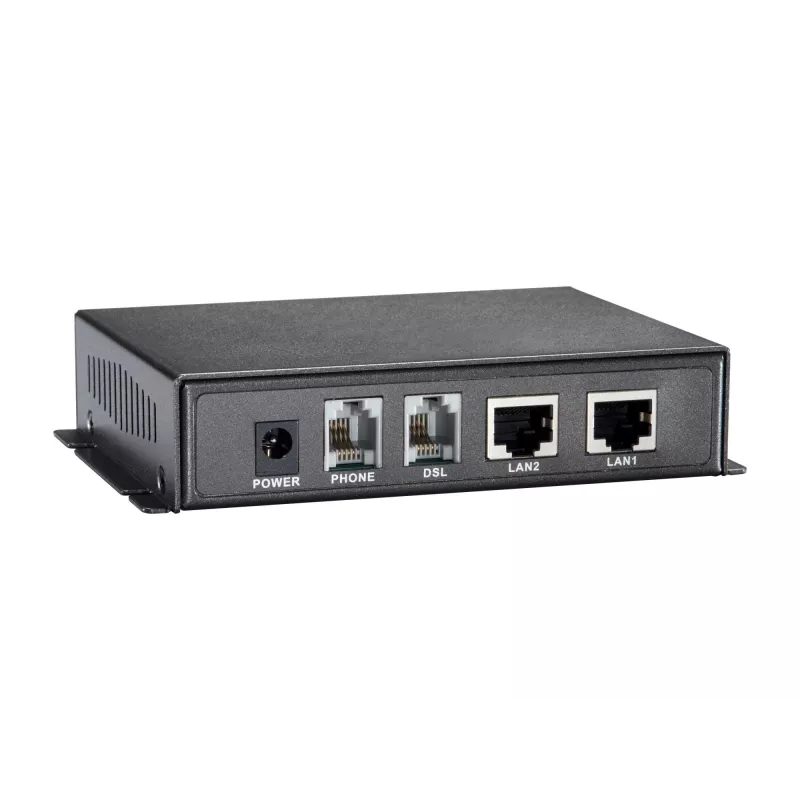 LevelOne VDS-1201 verkkomediakonvertteri 100 Mbit/s musta