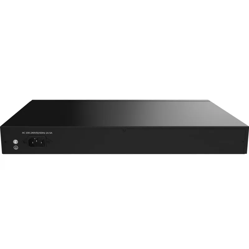 LevelOne GEL-5271 verkkokytkin hallittava L2+ Gigabit Ethernet (10/100/1000) 1U musta