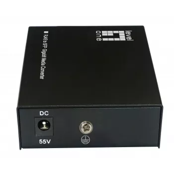 LevelOne RJ45-SFP-Gigabit-mediakonvertteri, 802.3bt 60W PoE PSE