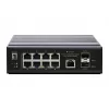 LevelOne IGP-1061 verkkokytkin hallittava L2 Gigabit Ethernet (10/100/1000) Power over Ethernet (PoE) musta
