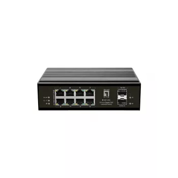 LevelOne IGP-1031 verkkokytkin Gigabit Ethernet (10/100/1000) Power over Ethernet (PoE) musta