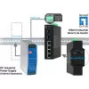 Hallittava kytkin LevelOne Hilbert 6-porttinen teollisuus Gigabit Smart Lite -kytkin
