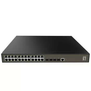 LevelOne GEL-2871 verkkokytkin hallittava L2+ Gigabit Ethernet (10/100/1000) 1U musta