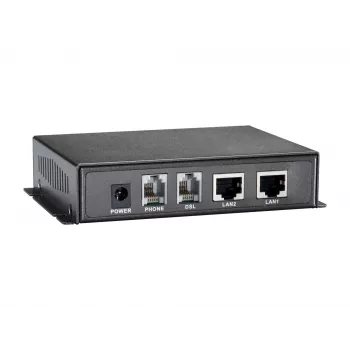 LevelOne VDS-1202 verkkomediamuunnin 100 Mbit/s harmaa