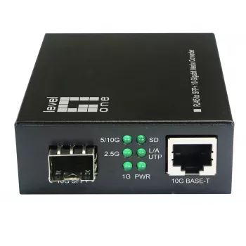 LevelOne RJ45–SFP+ 10 gigabitin mediamuunnin