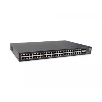 LevelOne GTU-5211 verkkokytkin hallitsematon Gigabit Ethernet (10/100/1000) musta