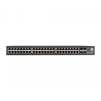 LevelOne GTU-5211 verkkokytkin hallitsematon Gigabit Ethernet (10/100/1000) musta