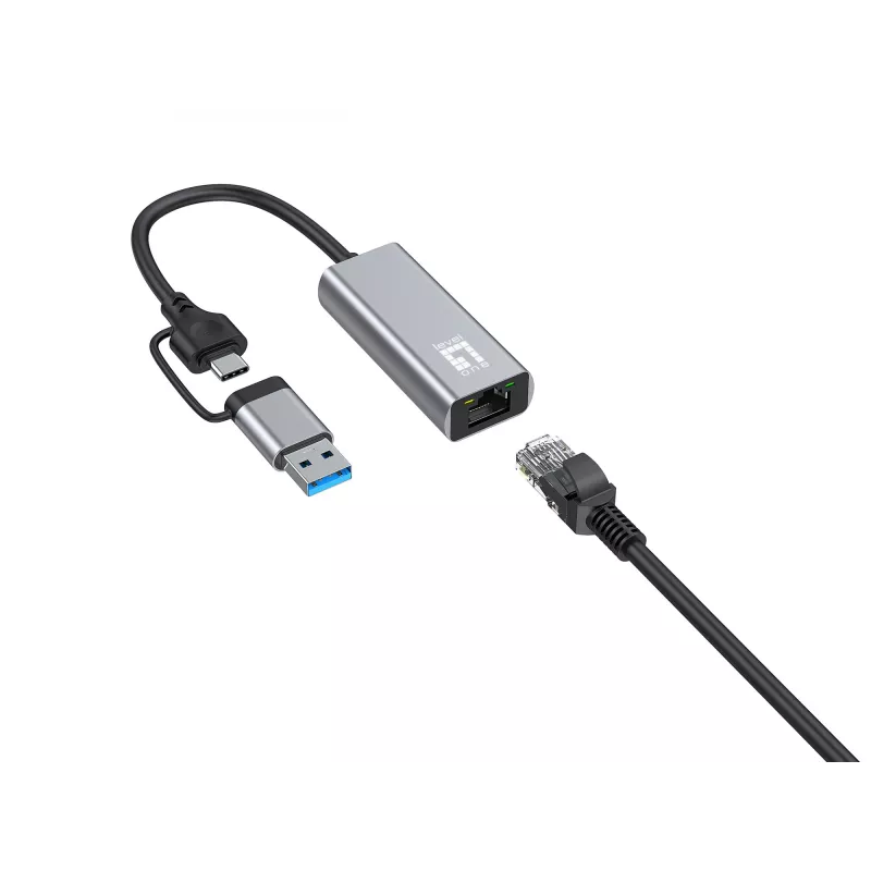 LevelOne USB-0423 verkkokortti Ethernet 2500 Mbit/s