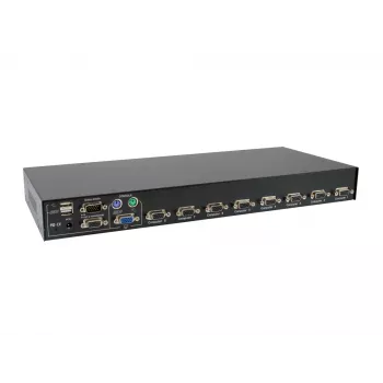 LevelOne 8-porttinen PS/2-USB VGA KVM-kytkin